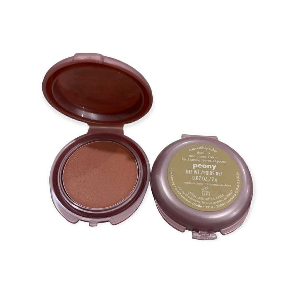 Stila Convertible Color Dual Lip & Cheek Cream Peony, New